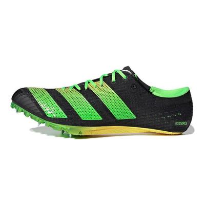 Adizero Finesse Spikes Schwarz Solar Grün Unisex Sneaker Core-Black Beam-Yellow GY8394