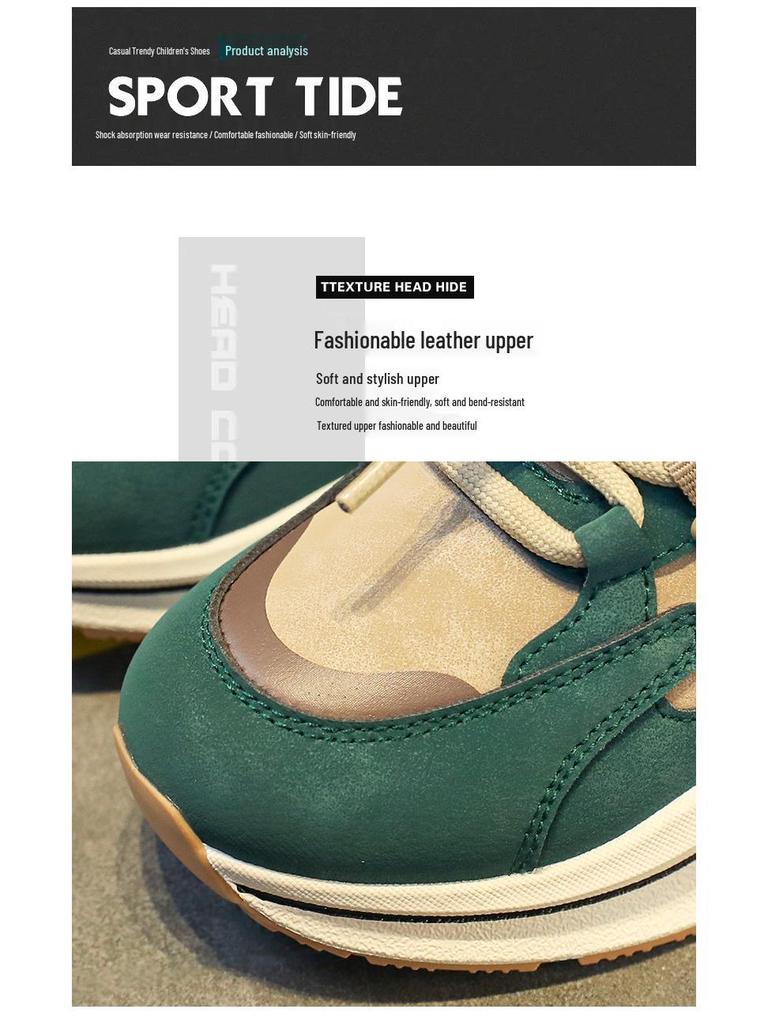 Velvet-Lined Cotton Children's Shoes: 2025 Autumn/Winter Unisex Casual Sneakers