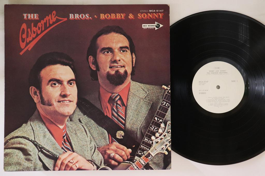 LP Record OSBORNE BROS - Bobby And Sonny MCA5147PROMO MCA Japan Country Used
