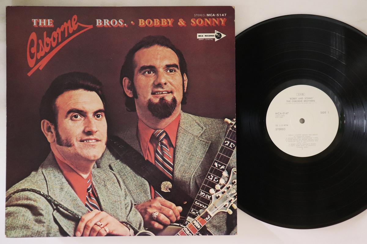 

LP Record OSBORNE BROS - Bobby And Sonny MCA5147PROMO MCA Japan Country Used