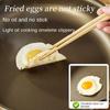 Professional Titanium Frying Pan Uncoated Non-Stick Skillet for Induction/Gas Stove Healthy Grill Pan for Steak, Eggs & Pancakes