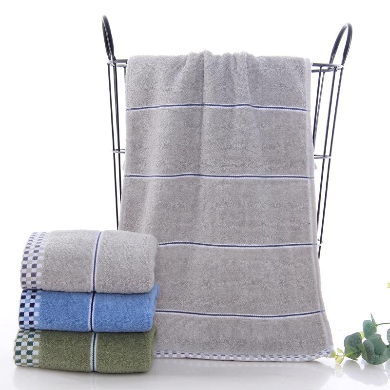 Soft, Absorbent Cotton Face Towel: Ideal for Men & Women, Embroidered Logo, Perfect for Adults