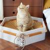 Wear Resistant Cat Sofa Bed Detachable Cat Elevated Bed Breathable Cool Cat Nest  for Cats and Dogs