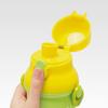 Skater Wasserflasche aus Kunststoff, 480 ml, mit einem Druck, antibakteriell, kinderfreundlich, leicht, antibakterielle Behandlung, hergestellt in Japan, Tom und Jerry EAT
