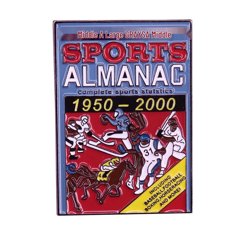 

Back to the Future Sports Almanac Brooch