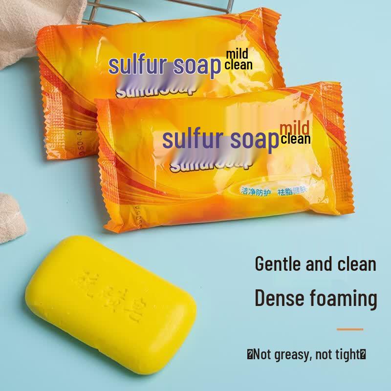 Shang An Men s Oil Control Sulfur Soap Bars
