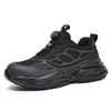 Men Steel Toe Kevlar Safety Work Shoes Anti Smash Anti Puncture Industrial Construction Protective Work Footwear Sizes 36-47