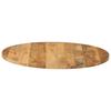 Vidaxl Tabletop, Ø 70X2.5 Cm, Round, Raw Solid Mango Wood