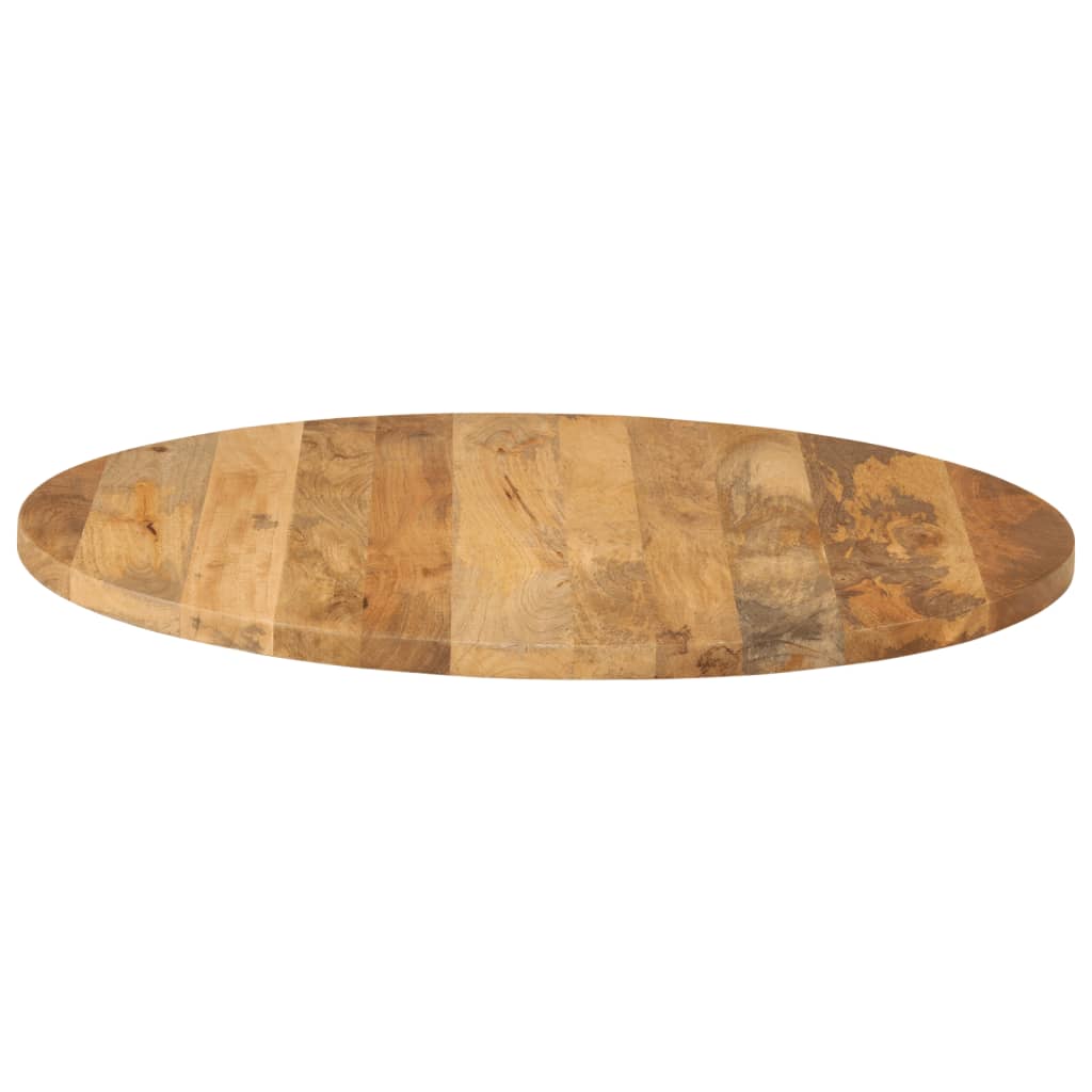 Vidaxl Tabletop, Ø 70X2.5 Cm, Round, Raw Solid Mango Wood