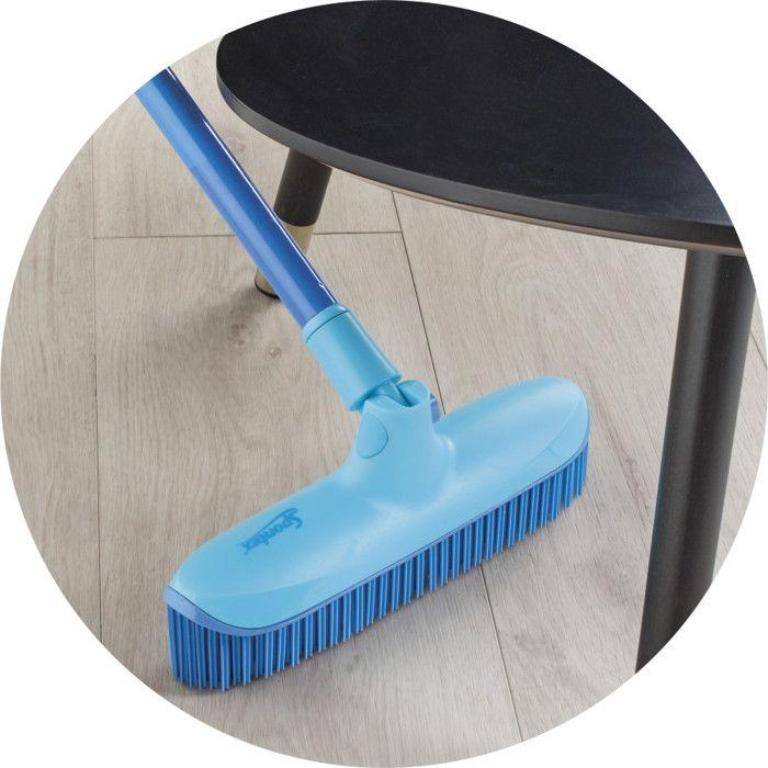 SPONTEX Balai Catch & Clean - Balai Picots + Pelle