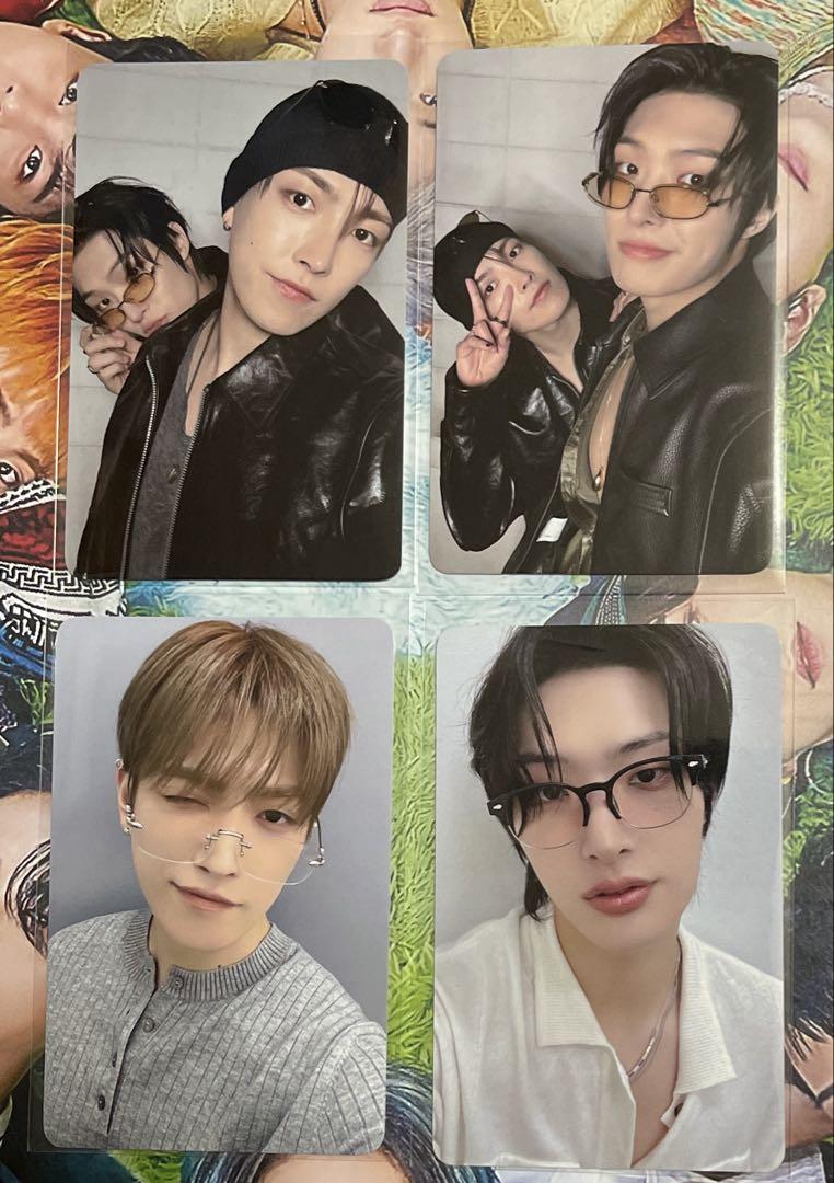 

[Б/У] Хонджун Минги ATEEZ EVERLINE Lucky Drop Бонусный Юнит Набор из 4 штук