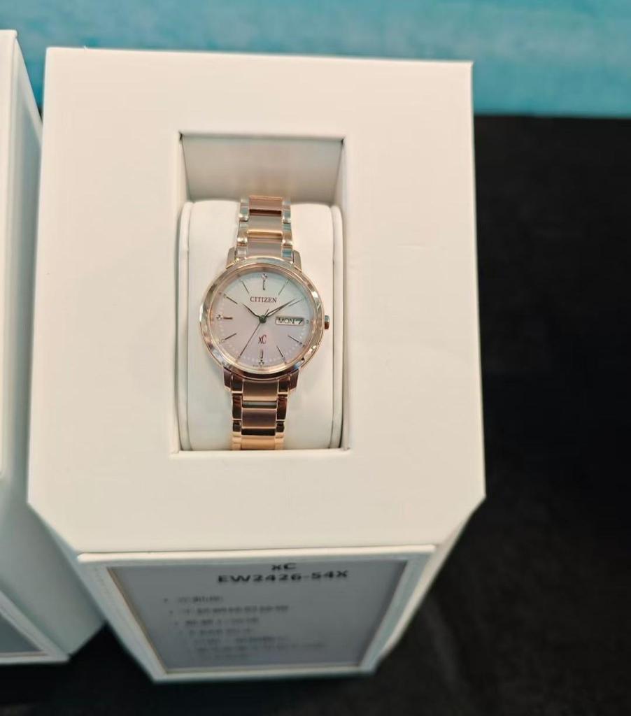 Citizen XC Eco-Drive Sapphire Stainless Steel Women Watch EW2426-54X