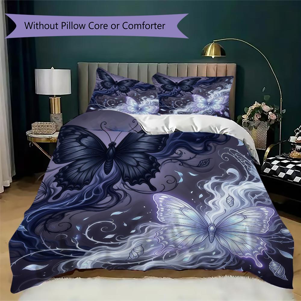 Exotic Vibrant Flora Pattern Bedding uilt Set uilt Cover Pillowcase Home Decoration Birthday Gift (1 * duvet cover + 2 * pillowcase without core)
