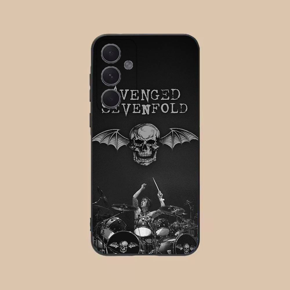 

A-Avenged Senvenfold Phone Case For Samsung S25,24,21,22,23,20,S30,Ultra,Plus,Fe,Lite,Note,5G Black Soft SamsungS25PLUS
