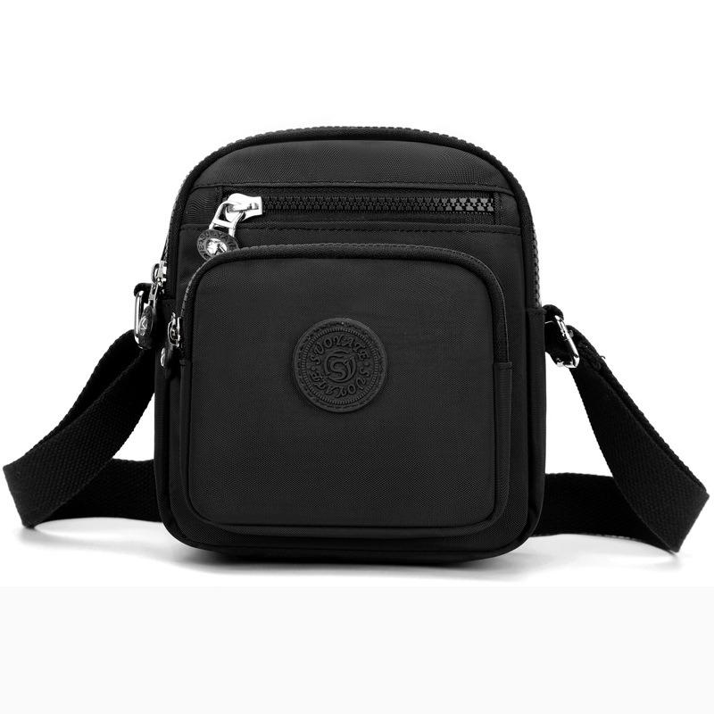 Nuova borsa quadrata piccola da donna leggera in tessuto di nylon idrorepellente borsa a tracolla casual per lo shopping borsa a tracolla versatile da viaggio