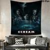 Horror Icon Tapestry Halloween Decor Tapestry Background Cloth Wallmounted Work Of Art Wall Decoration Background Cloth
