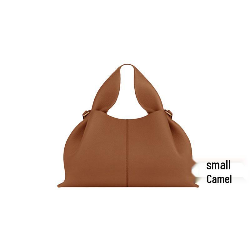 Sac Bandoulière en Cuir Véritable pour Femme Boling'en Cloud Dumpling