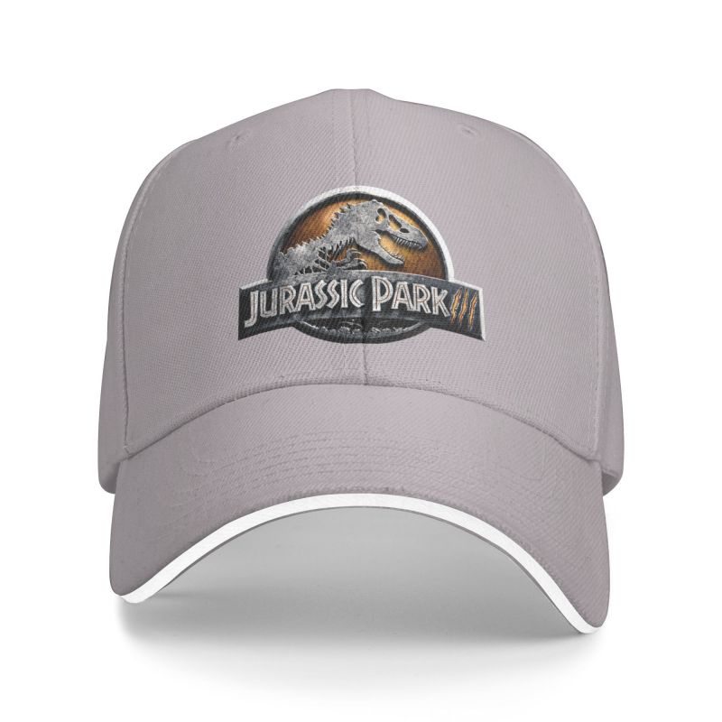 Classic Jurassic Park Baseball Cap Adult Unisex Dinosaur Print Adjustable Dad Hat Women Unisex Outdoor