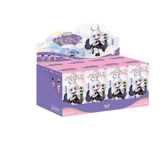  Original Robotime Rolife Suri Peach Blossom Nine Elves Series Blind Box Action Figure Toys Children Gifts Desktop Toys
