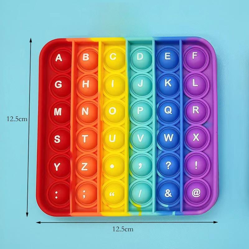 Push Bubble Fidget Toys Sensory Autism Special Needs Stress Reliever Squeeze Decompression Toy Fidget Toys For Kids
