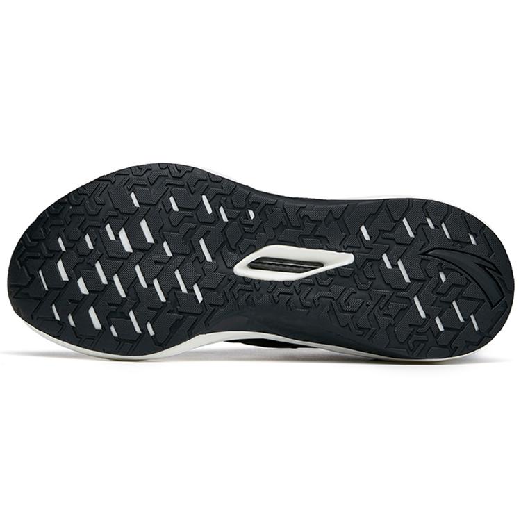 Anta Tron 2.0 Cushioning Slip Resistant Abrasion Resistant Low Top Running Shoes Men's Black 112215586-1