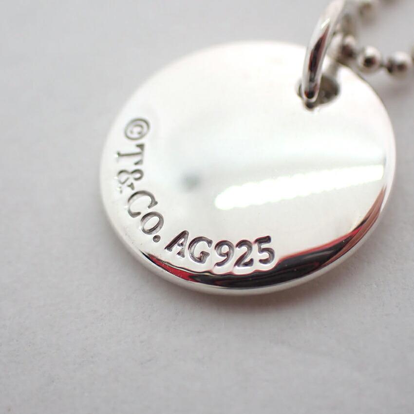 [Used] TIFFANY 925 Initial/K Pendant/Necklace/g535-87
