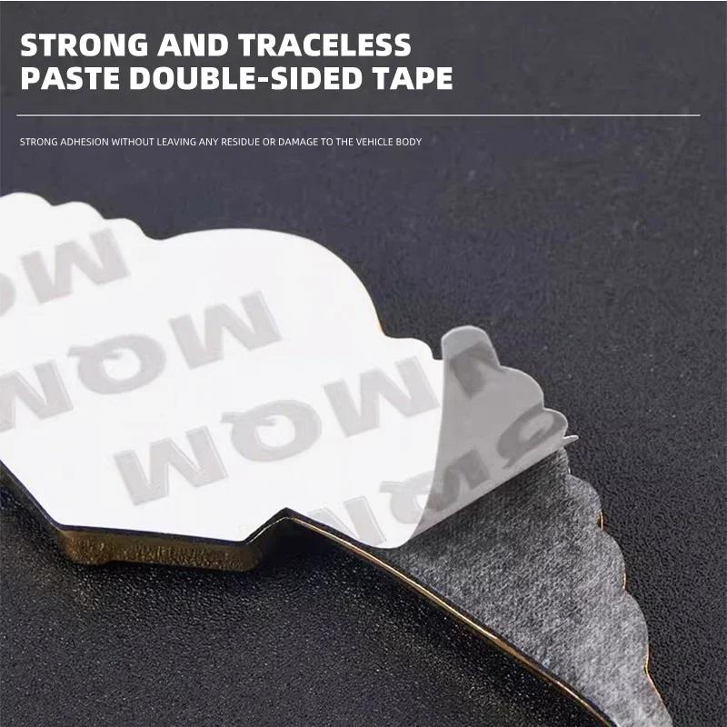 Neu Heiß 2025 Neu 3D Flügel Metallschild Logo Metallaufkleber Dekorieren Auto Zubehör Für Volkswagen R-Line GTI T5 Golf T-ROC R