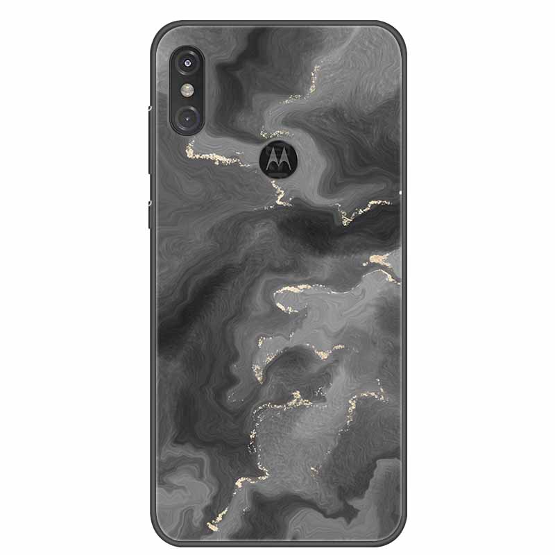 

Чехол для Moto One Vision, роскошный силиконовый мягкий чехол из ТПУ для телефона Motorola Moto One Action, противоударный макро-мраморный чехол Moto One Vision