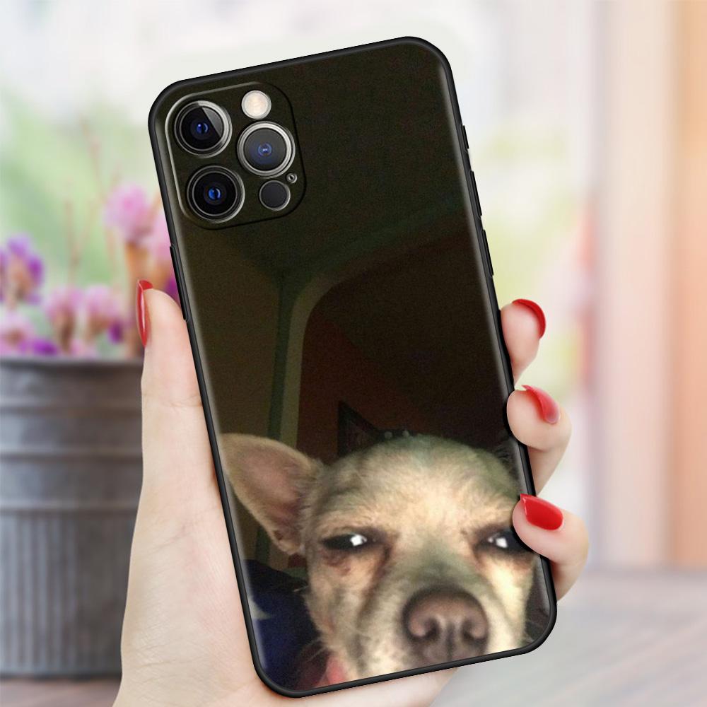 

Чехол с забавным животным котом и собакой для Apple iPhone 11 12 13 Pro XS Max XR 7 8 Plus SE 2020 X 6 6S 5 5S, мягкий силиконовый чехол для телефона iPhone 11