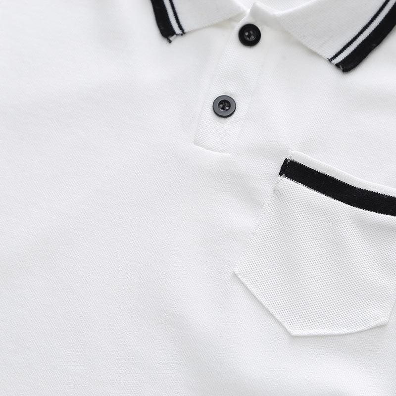 Summer Children's Polo Shirts T Shirts Short Sleeved Shorts Boys Set Children