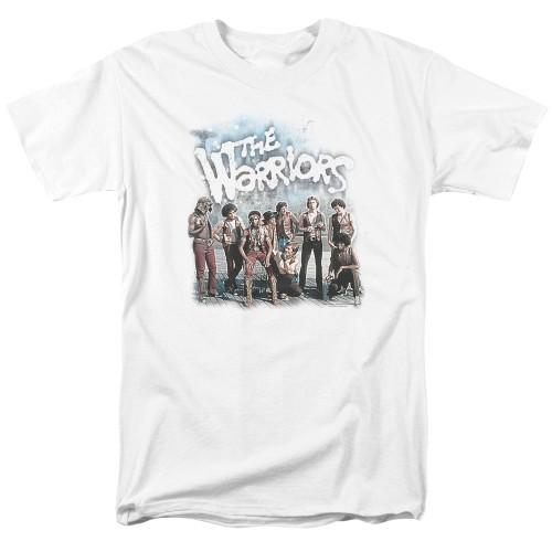 The Warriors Amusement S/S Adult TShirt White Unisex T-Shirt XXXXL