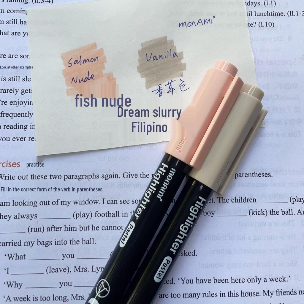 Morandi Textmarker - Elegante Neue Farben 601, Ideal für Schüler