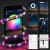 Tiras de Luces de Ambiente de Fondo RGB 5050 Color Bluetooth 5v Set de Luces TV Mesita de Noche Barra Luz de Ambiente Decoración de Iluminación