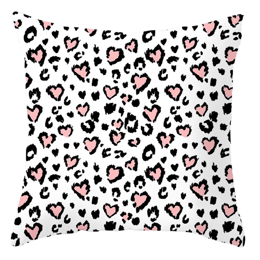 Taie d'oreiller de luxe à imprimé plumes roses, taie d'oreiller géométrique en marbre, housse de coussin, oreiller