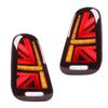 Union   Tail Lights With Dynamic Turn Signal Rear Brake Lamp for   R50 R52 R53
