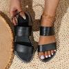 Women's Summer Fashion Fish Mouth Flat Casual Sandals