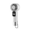 Portable Silent Handheld/Desktop Fan – Long Battery Life for Office or Outdoor Use