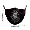 Cyfrowy Nadruk Maska dla Dorosłych Pyłoszczelna Przeciw Smogowi Ochronna Maska na Usta Unisex Pokrowiec na Twarz B178-089