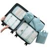 6PCS Clothes Storage Bags Packing Travel Luggage Organizer Bag