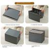 Foldable Shoe Storage Containers Dustproof Cabinet Drawer Organizer  Home Closet