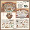 Ink Words Landscaping 3D Stickers: Infeel.Me 20th Edition DIY Fun