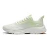 Li Ning Yun Que Non-Slip Wear-Resistant Shock Absorbing Low-Top Running Shoes Women Sneaker White Green ARST026-3