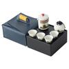 Guofeng Qingshan Teapot Set Gift Portable Hand-held Pot Storage Bag One Pot Four Cups Annual Meeting Gift Commemoration