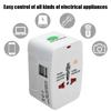 International Plug Adapter 2 USB Port Universal AU US UK EU Converter All in One World Travel AC Power Charger Adapter