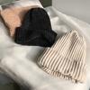 Klassische Damen Chenille Samt Wintermütze Retro Beanie Mütze Vintage Gerippt Gestrickt Fischer Hip Hop Einfarbig Sturmhaube