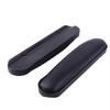 2PCS Comfortable Wheelchair Armrest Pad Leather with Screw Arm Pads Cover Sponge Pad Cushioning Spare Part Arm Rest