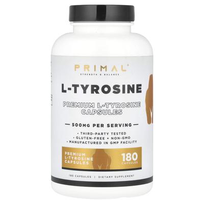 L-Tyrosin, 500mg, 180 Kapseln