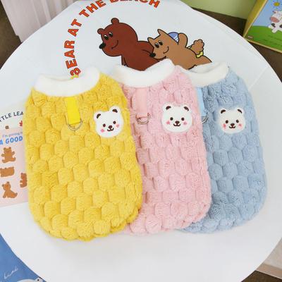 Pet Dog Ladybug Fleece Jumpsuit: Four-Legged or Two-Legged, Autumn/Winter Apparel
