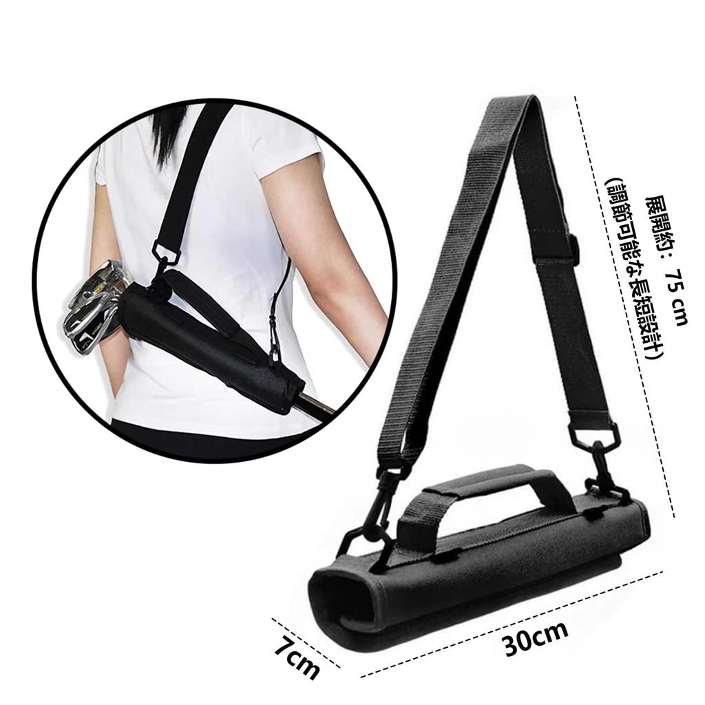 siawadeky Golf Club Golf Holds 6 Large Compact Adjustable Shoulder Easy to Caddy Bag Case, Bag, Clubs, Capacity, Storage, Lightweight, Waterproof,