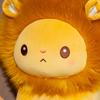Cute Fluffy Lion Plush Toy Sitting Cartoon Animal Leo Kawaii Stuffed Doll Appeasing Birthday Gift